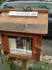A wonderful little library I visited in my friend's neighborhood in Alexandria, VA.